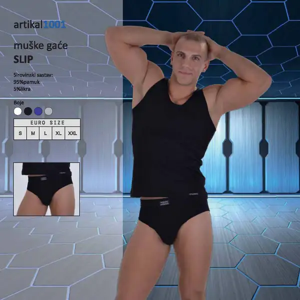 Muške slip gaće - Nagard, 1001