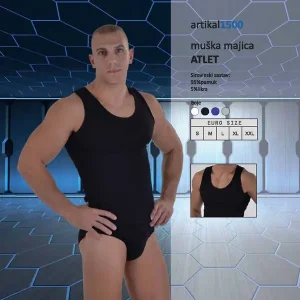 Muška majica atlet - Nagard, 1500