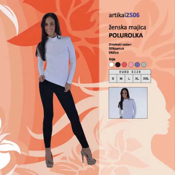 Ženska polurolka - Nagard, 2506