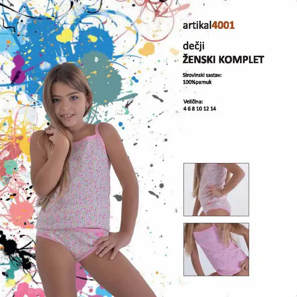 Dečiji ženski komplet - Nagard, 4001